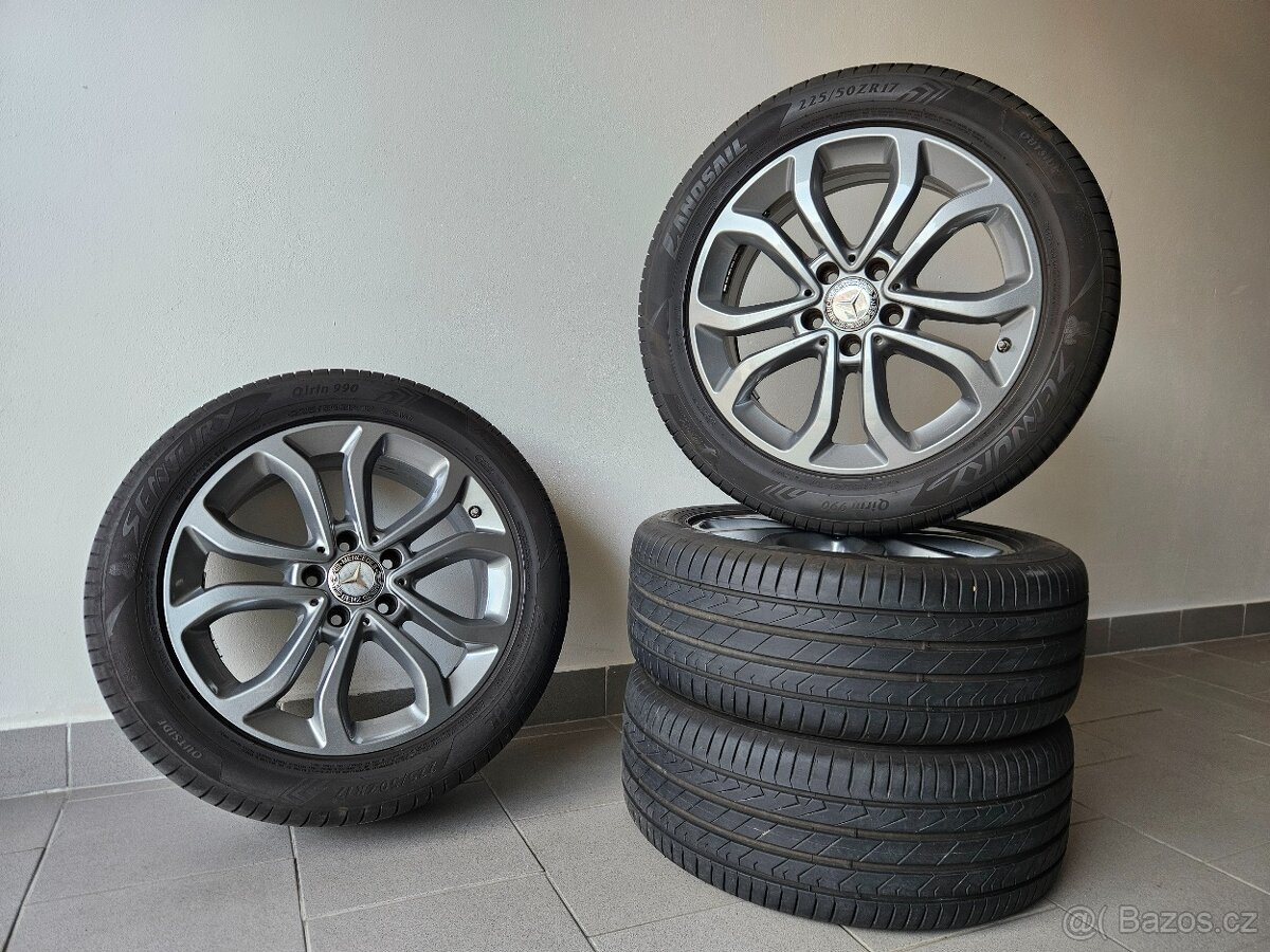 Orig. Mercedes 5x112 Letní 225/50/17 - top