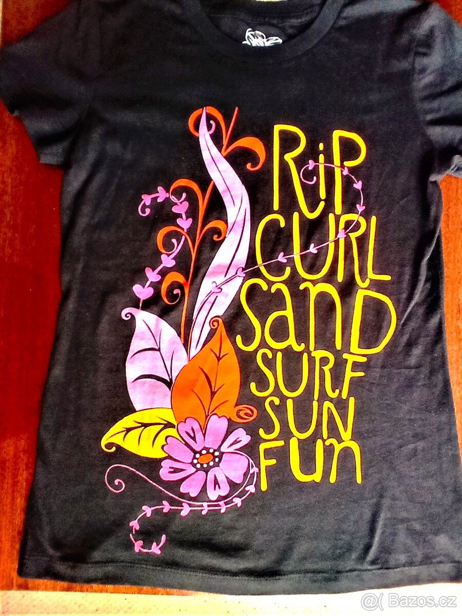 Nové dívčí tričko - "Rip Curl" originál značkové
