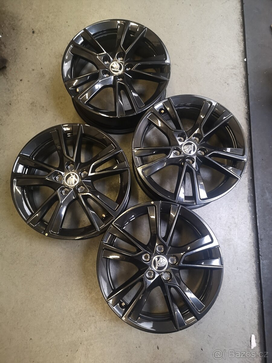 Alu kola 5x100 r16 Škoda