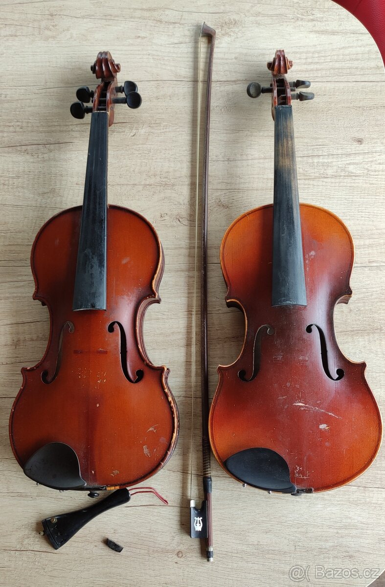 2x staré housle
