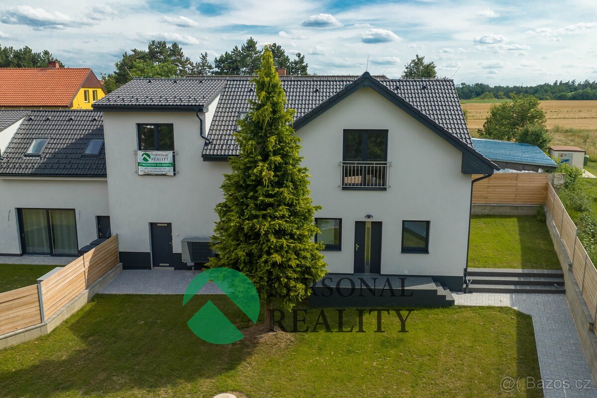Prostorný a úsporný RD, 6+kk, 183 m2 v obci Jenštejn