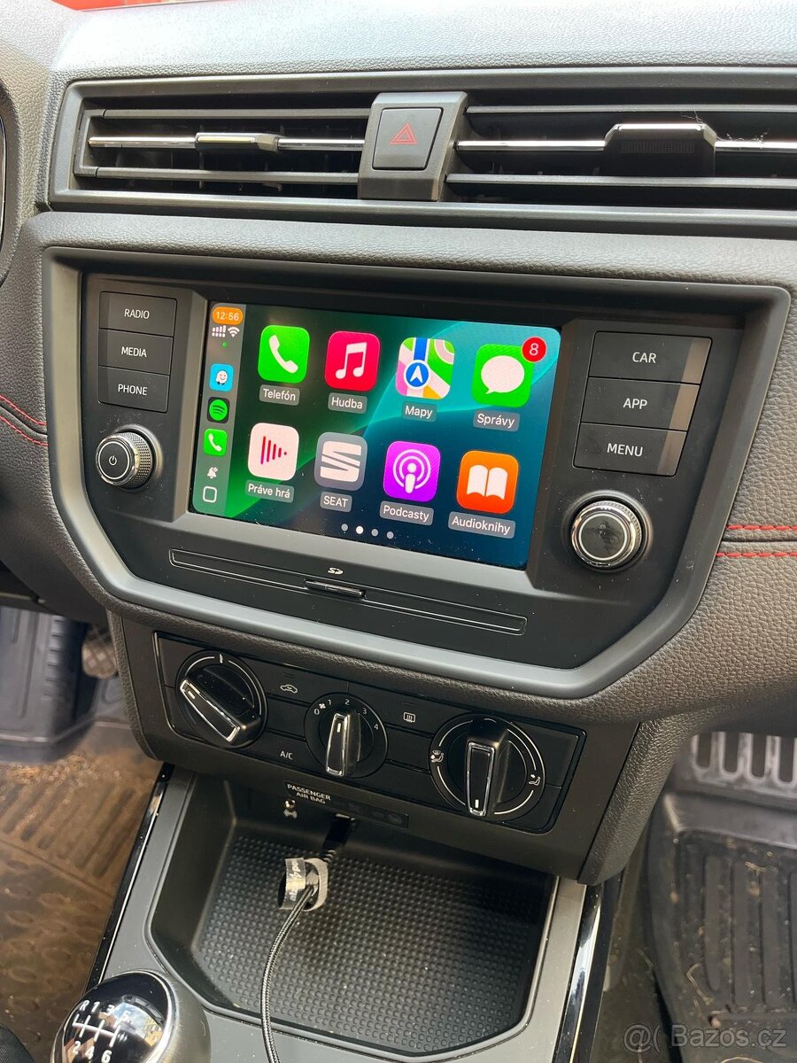 Odblokování Smartlink na rádiu SWING+ Škoda, SEAT, VW