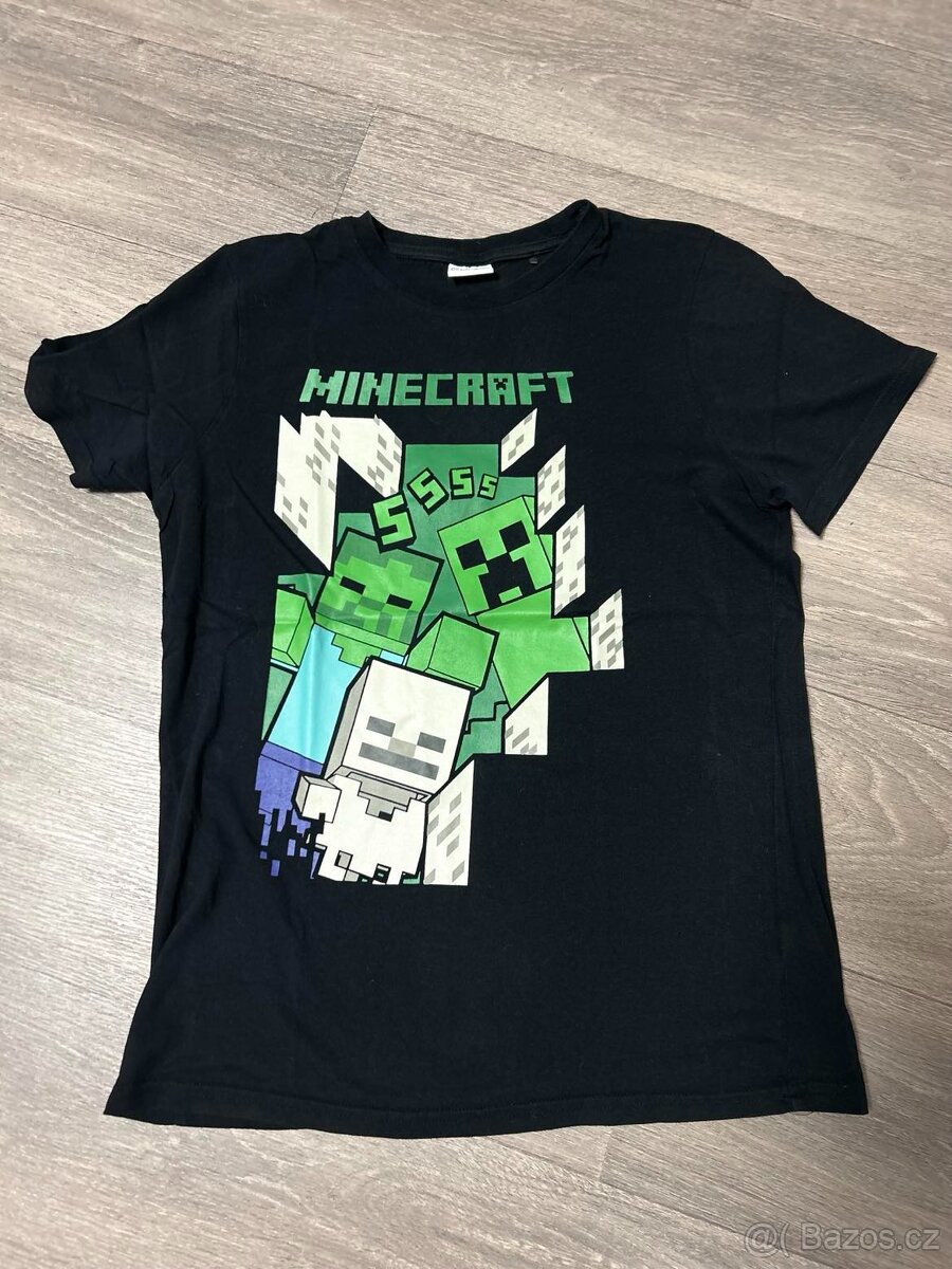 Prodám tričko GEORGE Minecraft vel. 158-164