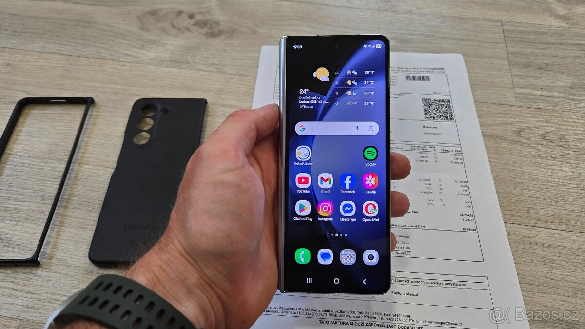 Samsung Galaxy Z Fold 5 12GB/1TB Ice Blue, Záruka