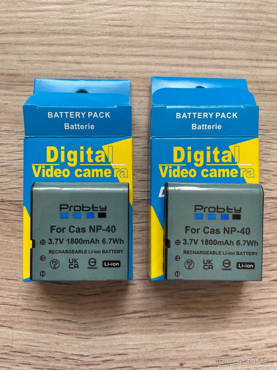Prodám nové baterie (2 kusy) pro Kodak