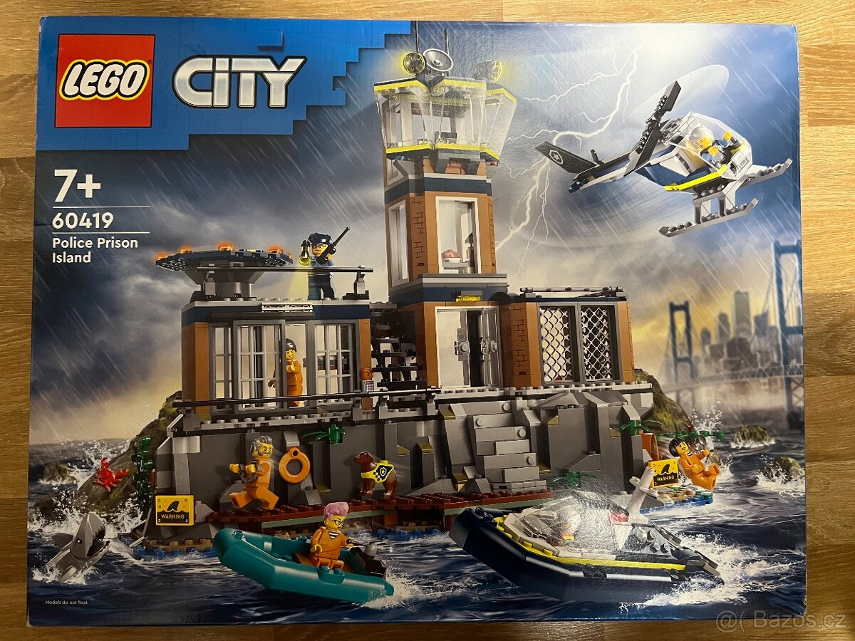 LEGO City 60419 Policie a vězení na ostrově - nové