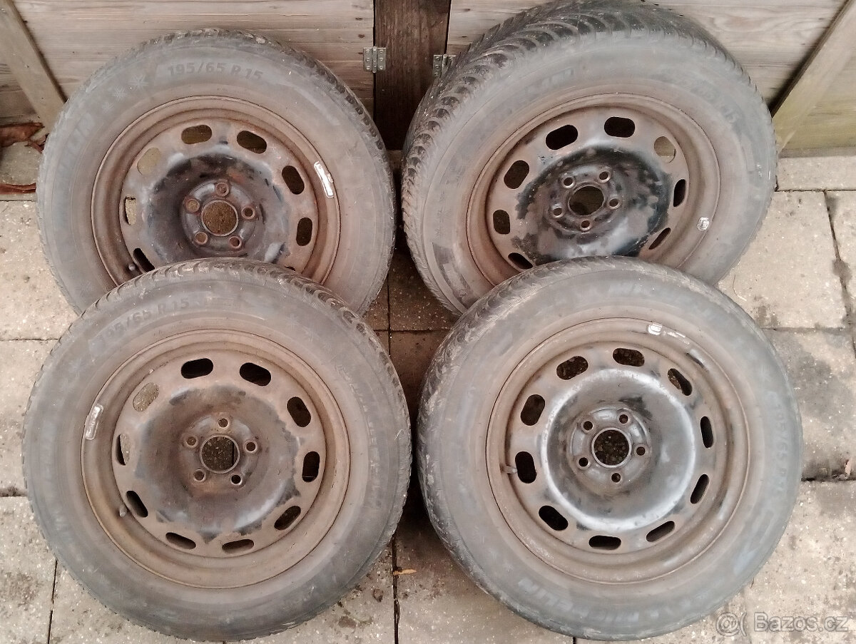 Plechová kola 6Jx15 5x100