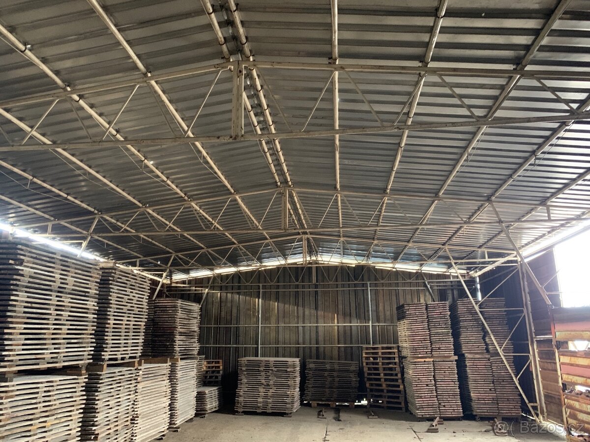 plechová hala, přístřešek, sklad