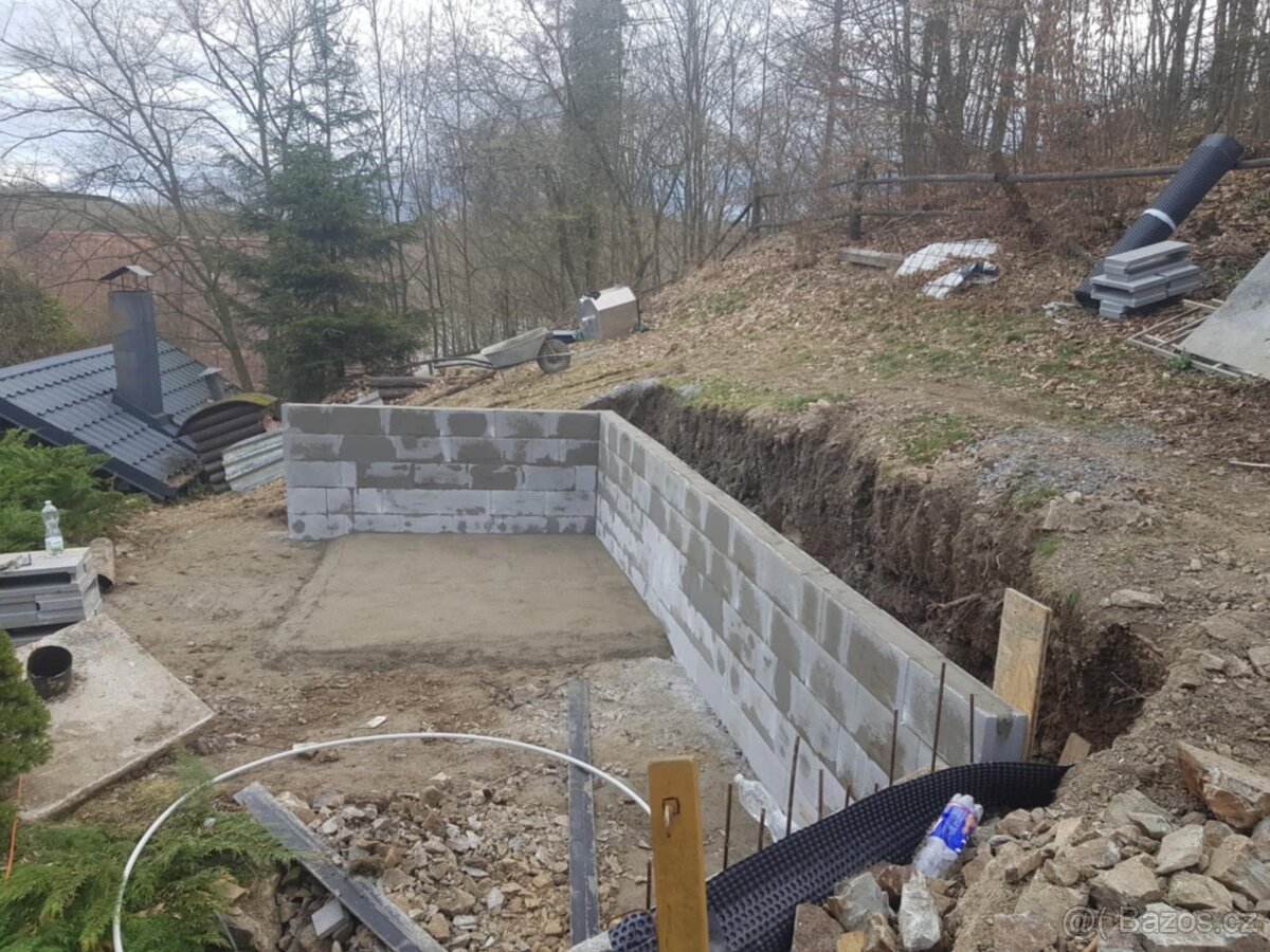 Zednicke a vykopove práce