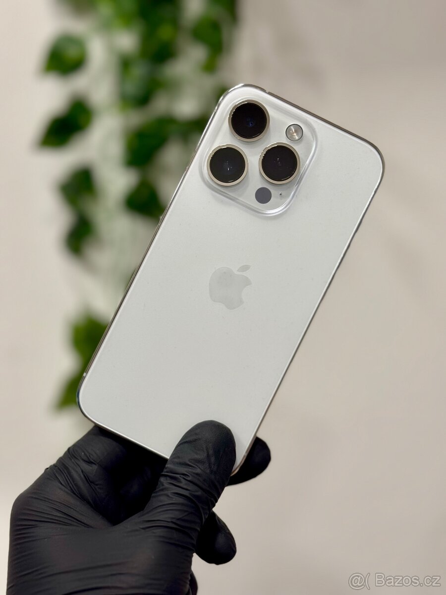 iPhone 14 Pro 128GB stříbrná - 100% baterie