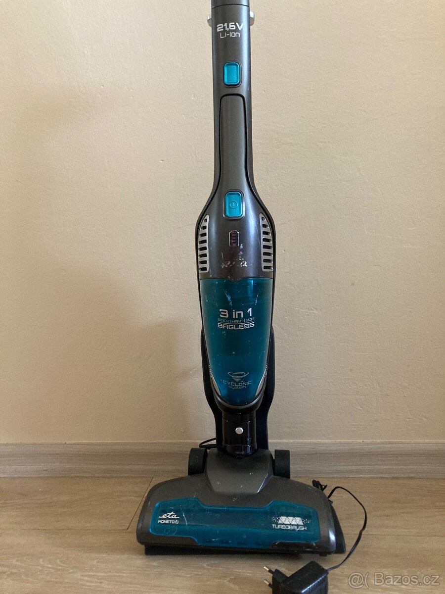 Tyčový vysavač Eta Moneto Aquaplus (NA NÁHRADNÍ DÍLY)