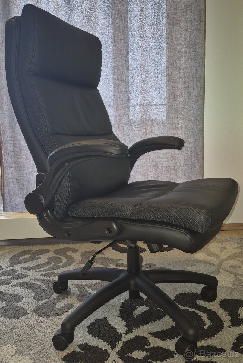 Kancelářská židle, koženka,