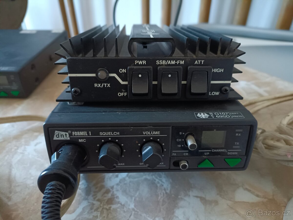 CB vysílačky (formel 1)