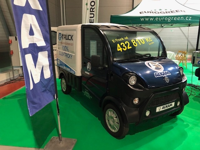 Aixam e- TRUCK VAN -elektrický