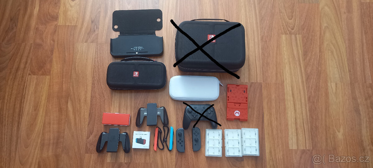 Prodám příslušenství na Nintendo Switch