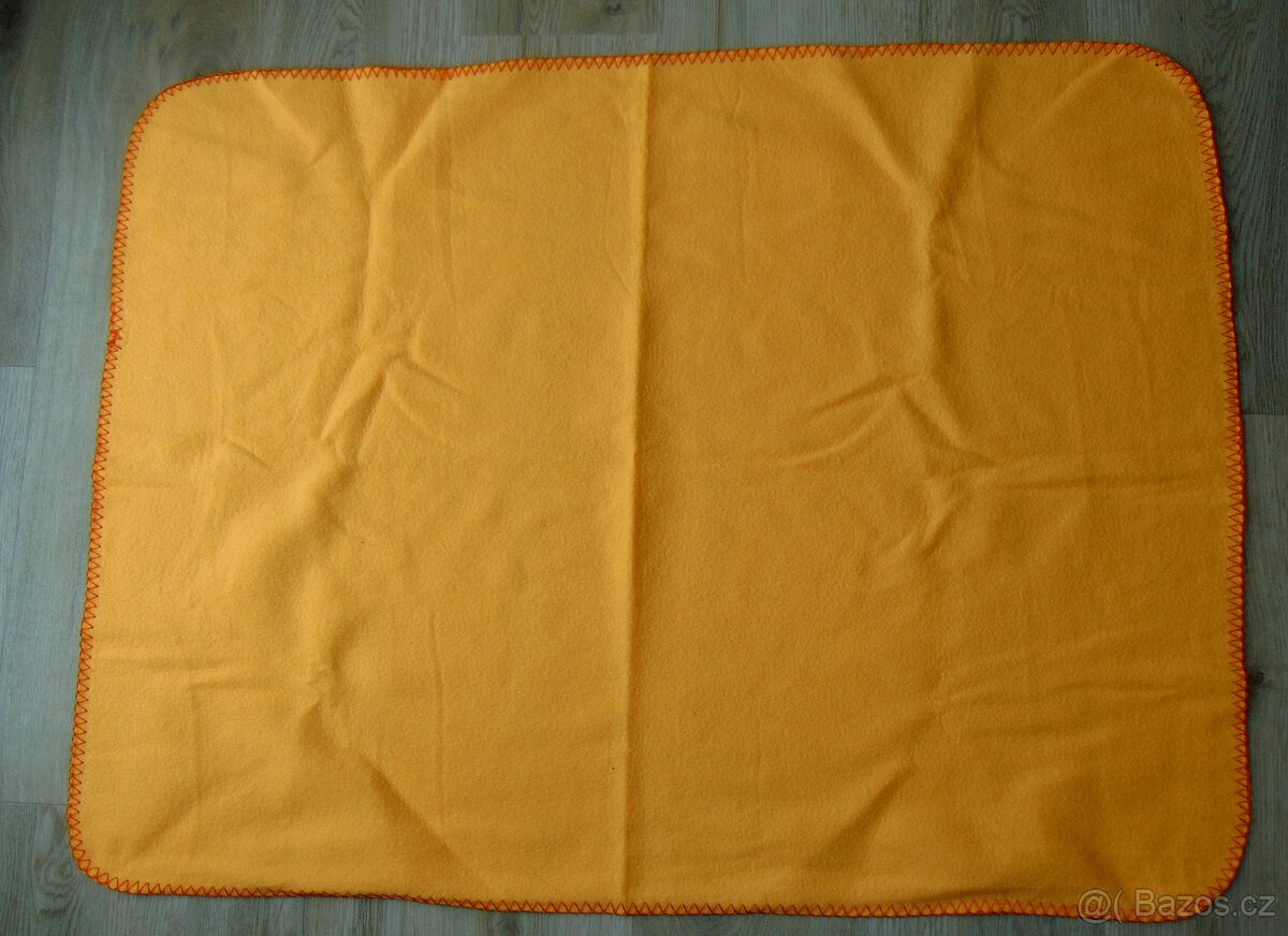 Dětská deka oranžová
