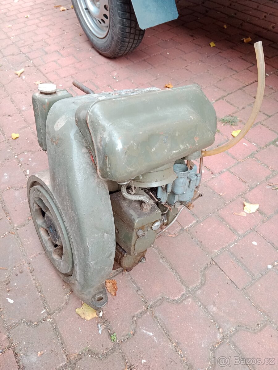Motor centrála ZB5 armádní čsr