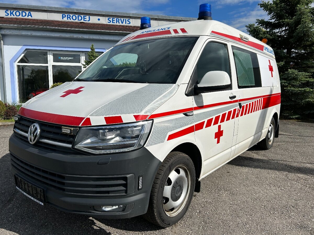 VW T6 - 2.0 TDI Sanitní vůz DSG