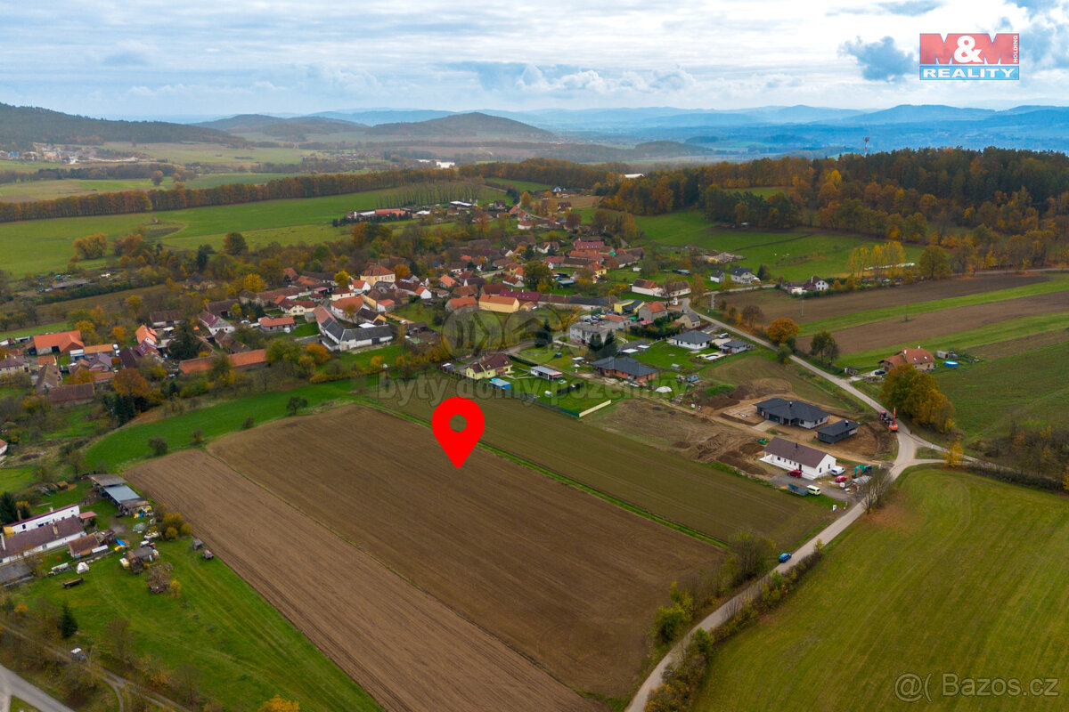 Prodej pozemku k bydlení, 3 894 m², Mnichov u Katovic