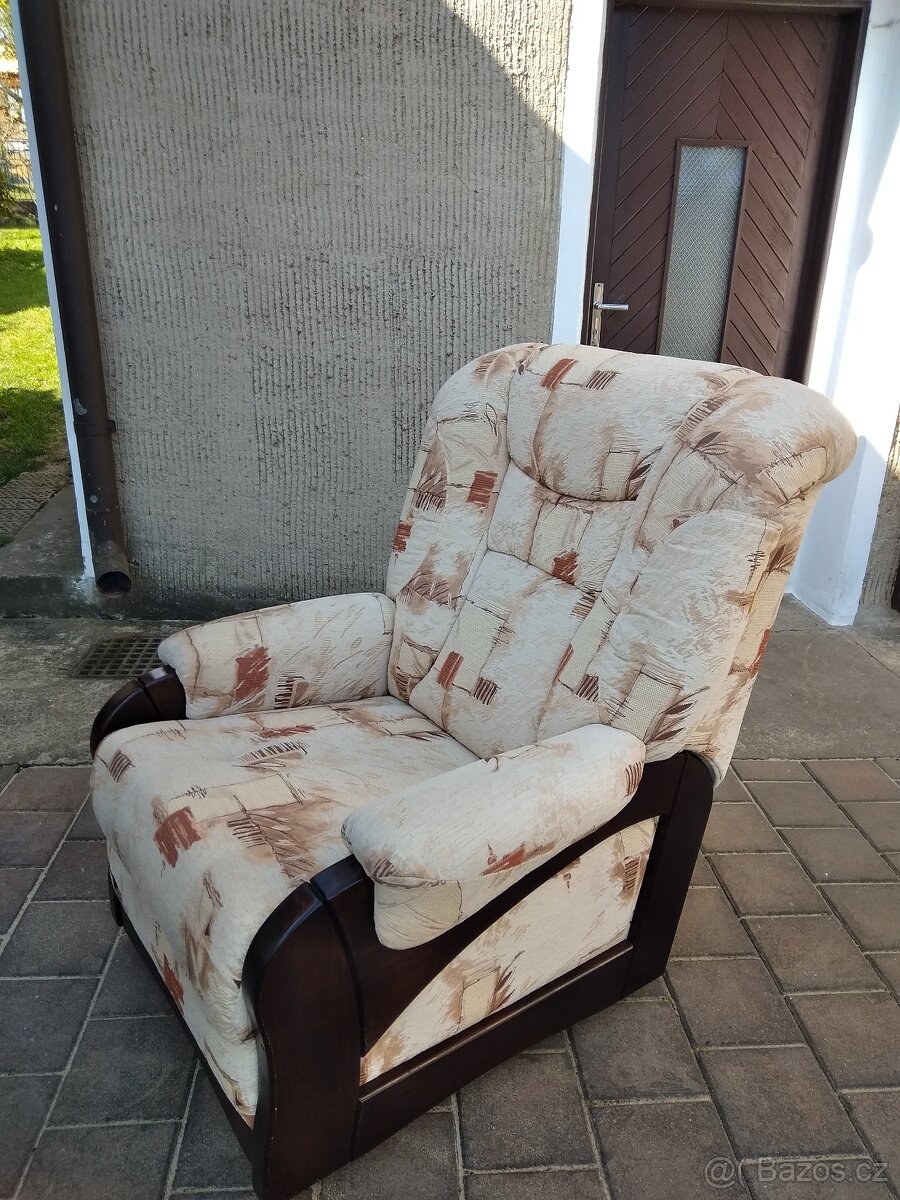 Relaxační polohovací křeslo Belina