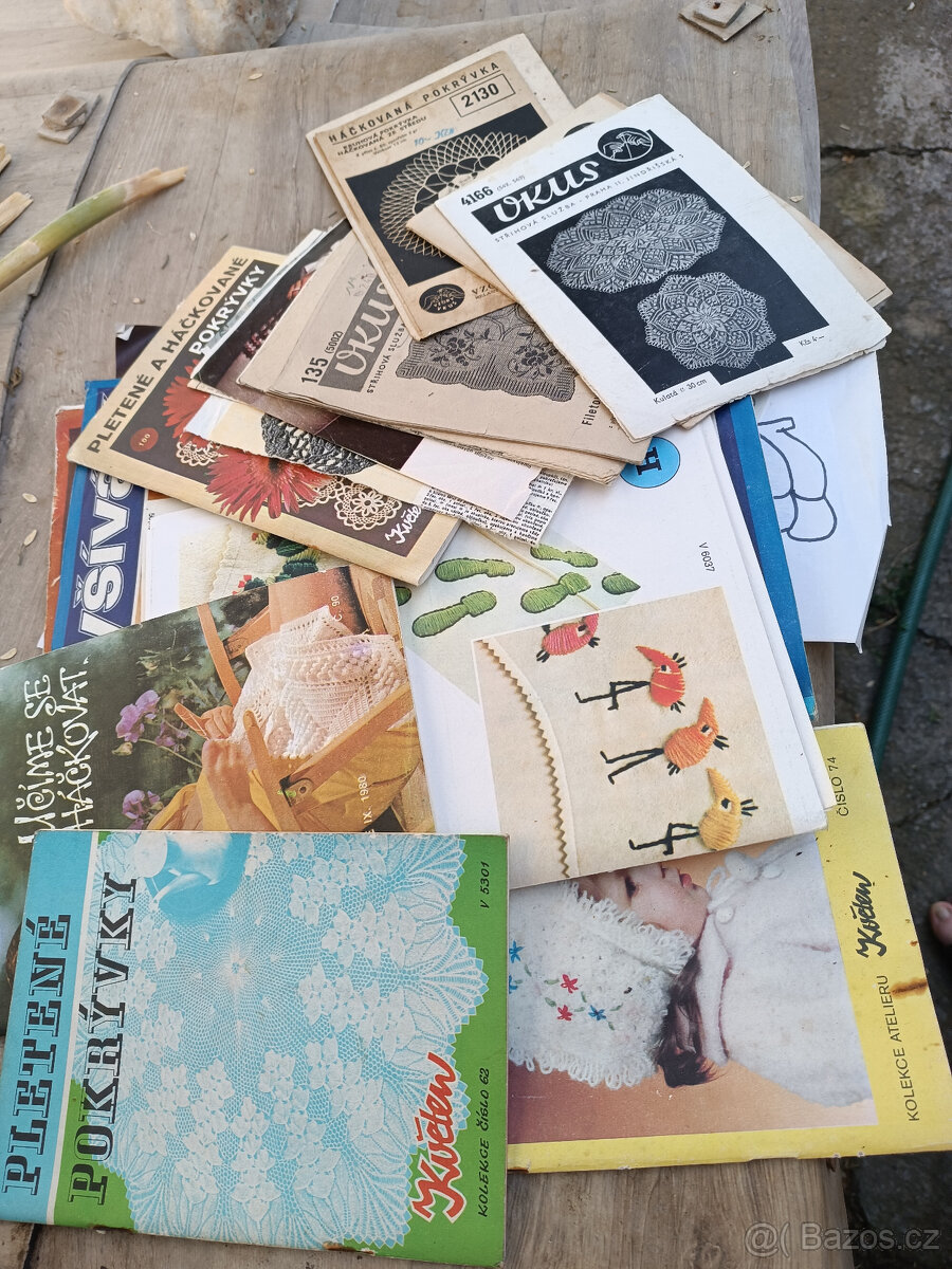 Krejčovské střihy,pletení,vyšívání