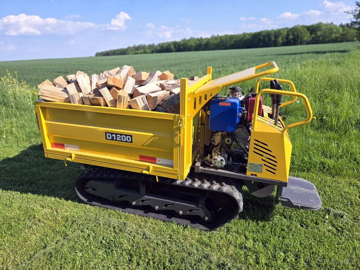 Pásový přepravník - 1200 kg - ideální pomocník na stavbu