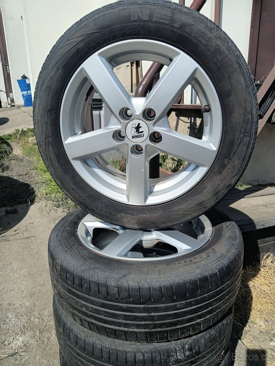 Alu letní sada 15" Fabia 3, Rapid