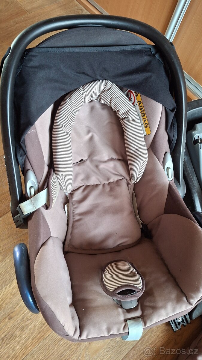 Maxicosi vajíčko,isofix,zimní fusak.