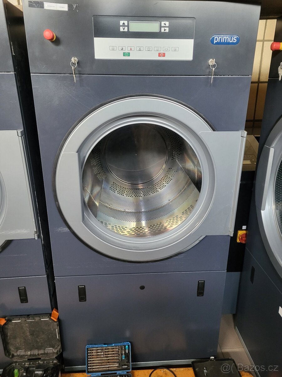 Profesionální sušička prádla Primus – 11 kg, elektrický ohře