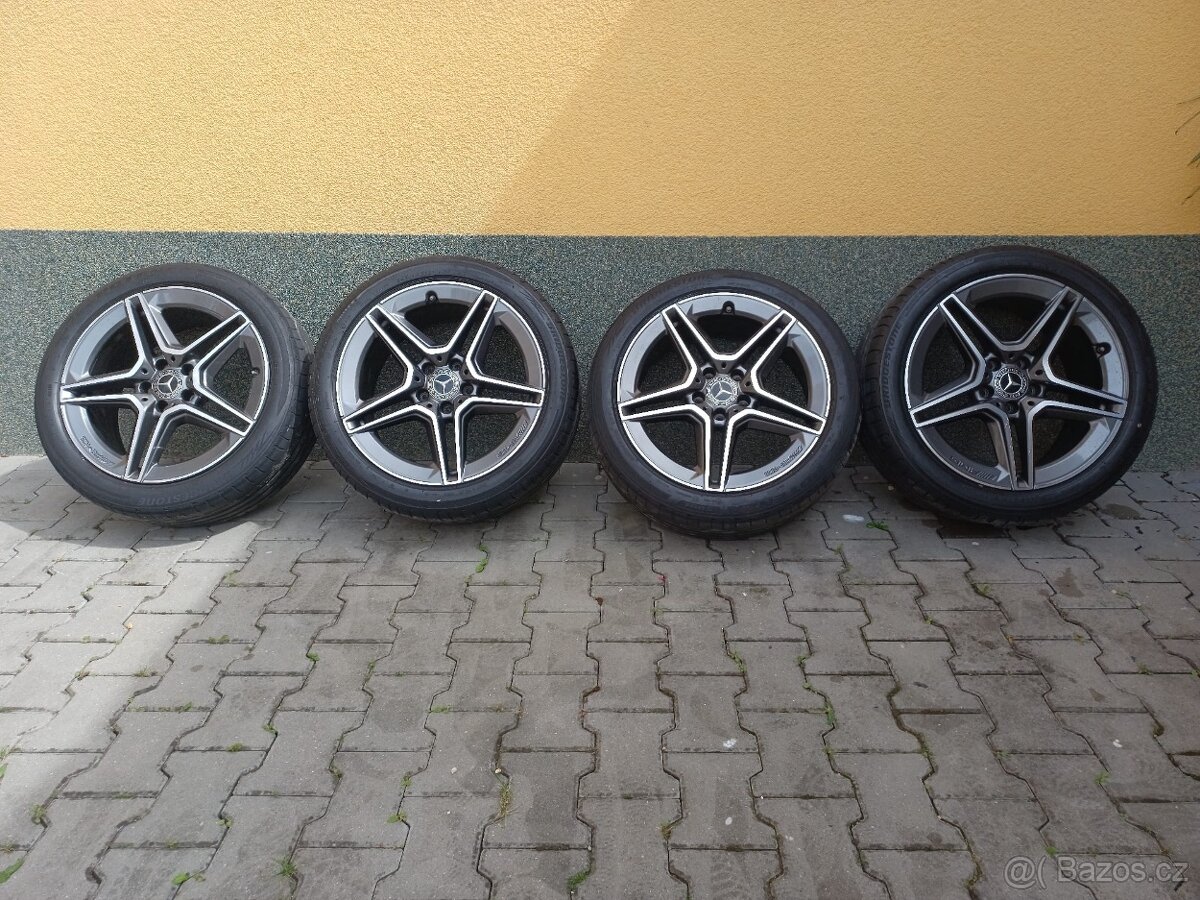 Mercedes C 220/ r. 22 kola dvourozměr originál AMG 18"