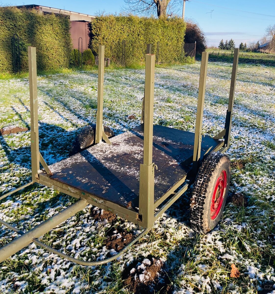 Vyvážečka dřeva za traktor, malotraktor, čtyřkolku, UTV