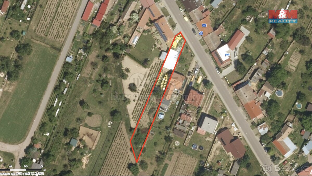 Prodej pozemku k bydlení, 841 m², Šatov