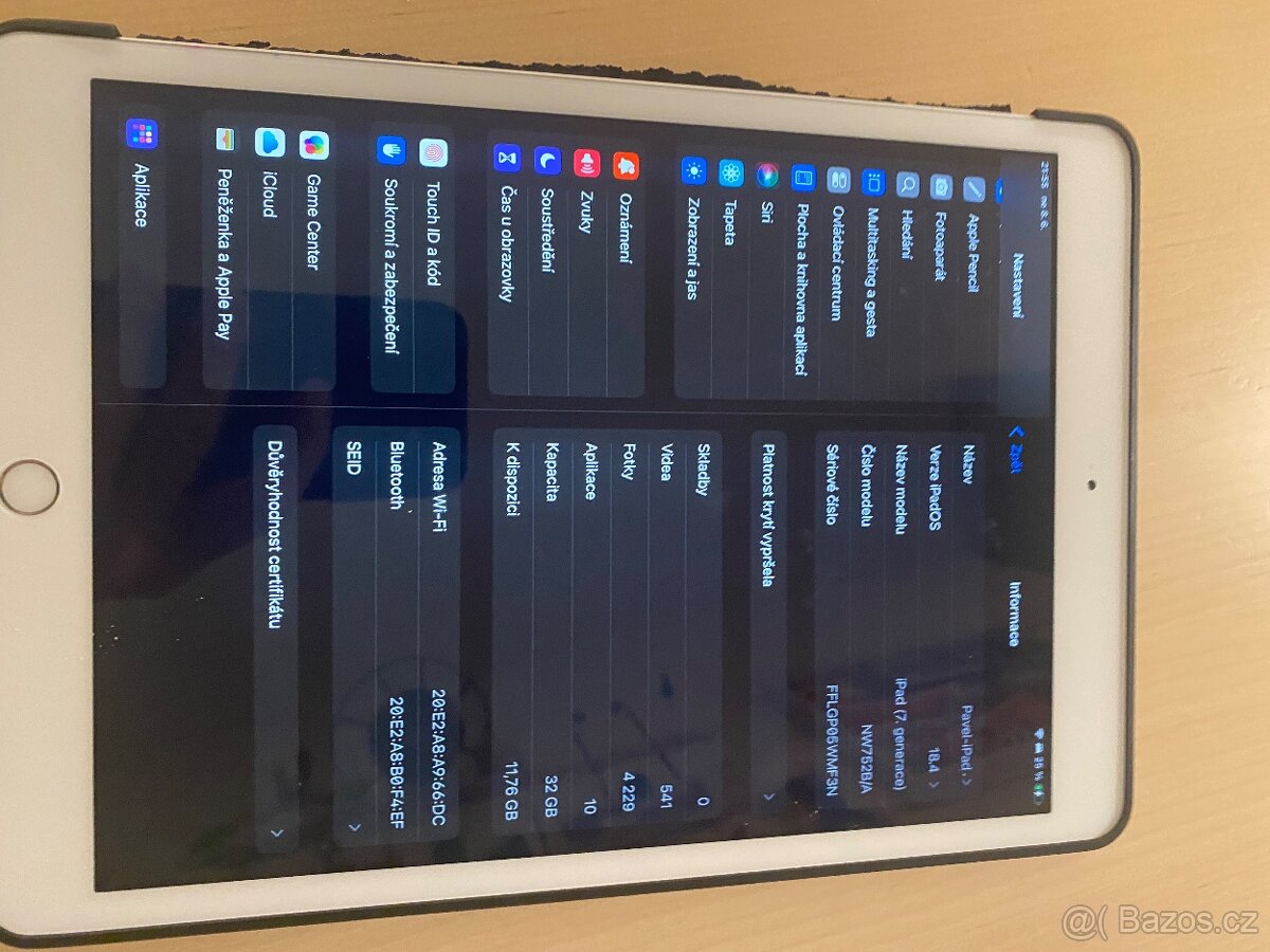 iPad 7. generace Wi-fi, 32GB top stav