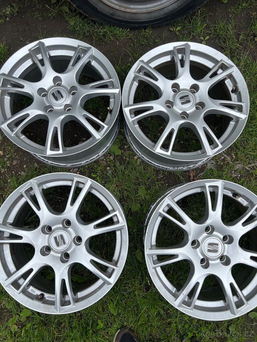 Prodám alu kola org Seat 5x112/16