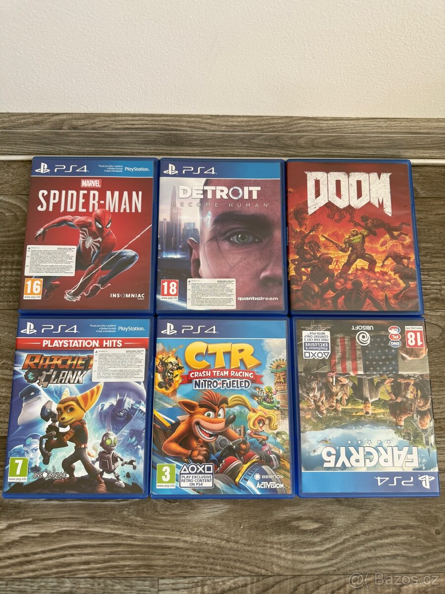 Hry na PS4