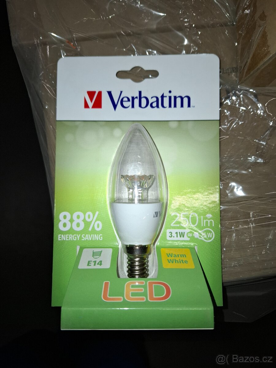LED E14 svíčková žárovka 3,1 W 2700K 250lm (PN 52636)