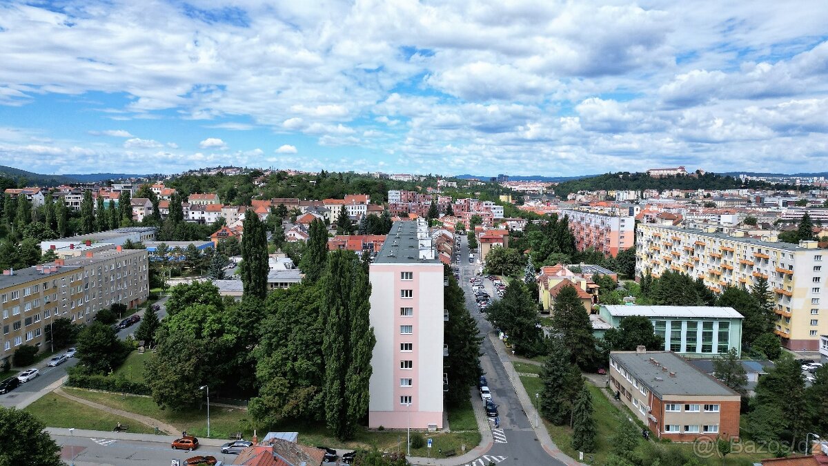 Prodej bytu 2+1 s balkonem a sklepem, Brno - Štýřice