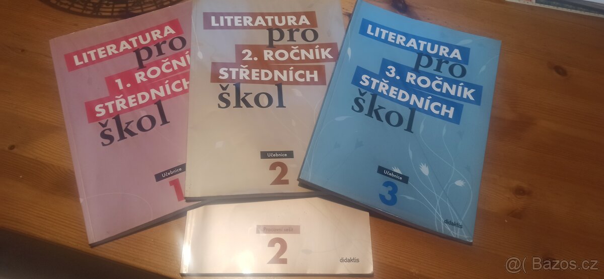 Literatura pro 1,2,3.ročník středních škol