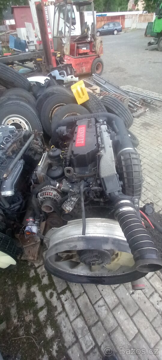 Motor renault midlum