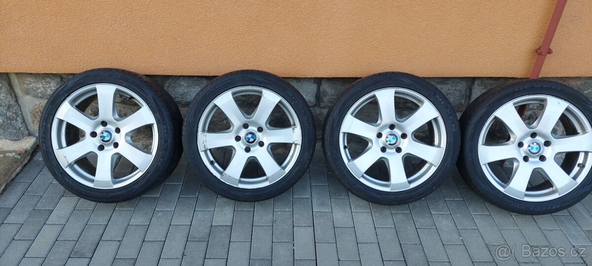 Prodám kompletní sadu ALU kol s letní pneu 245/40 R18