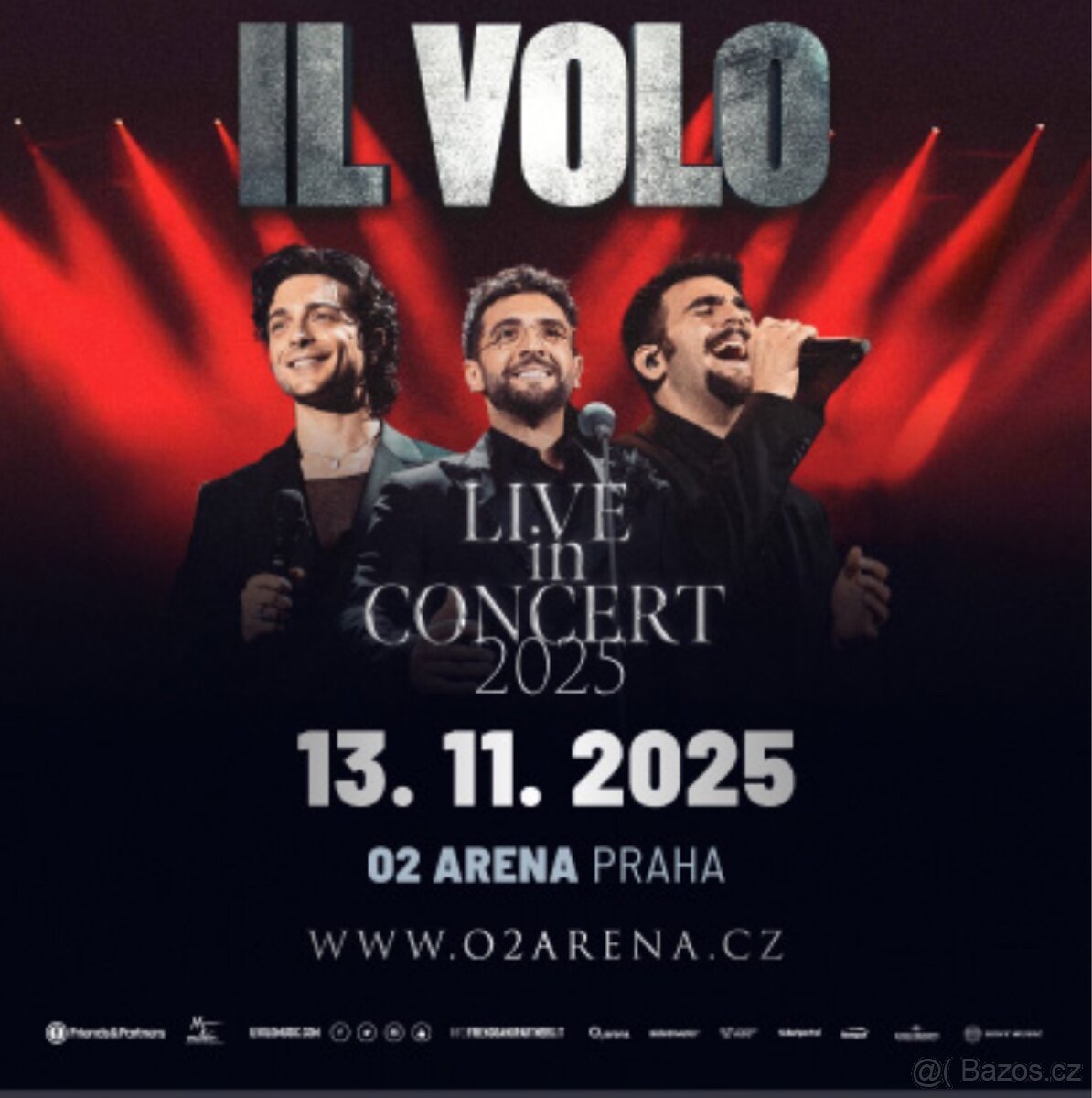IL VOLO, VIP KLUBOVÉ PATRO, 13.11.2025 O2 ARENA