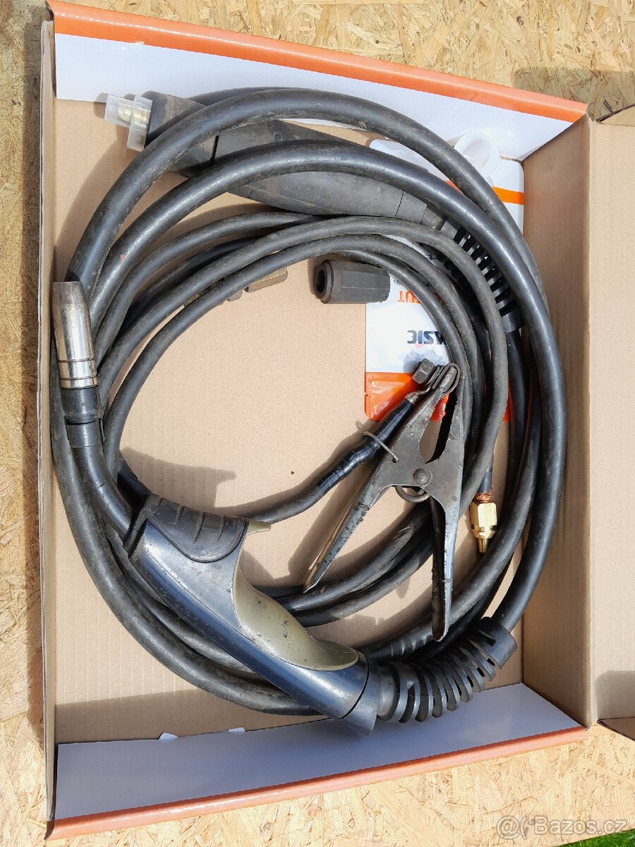 Hořák co2 3 metry + zemních kabel