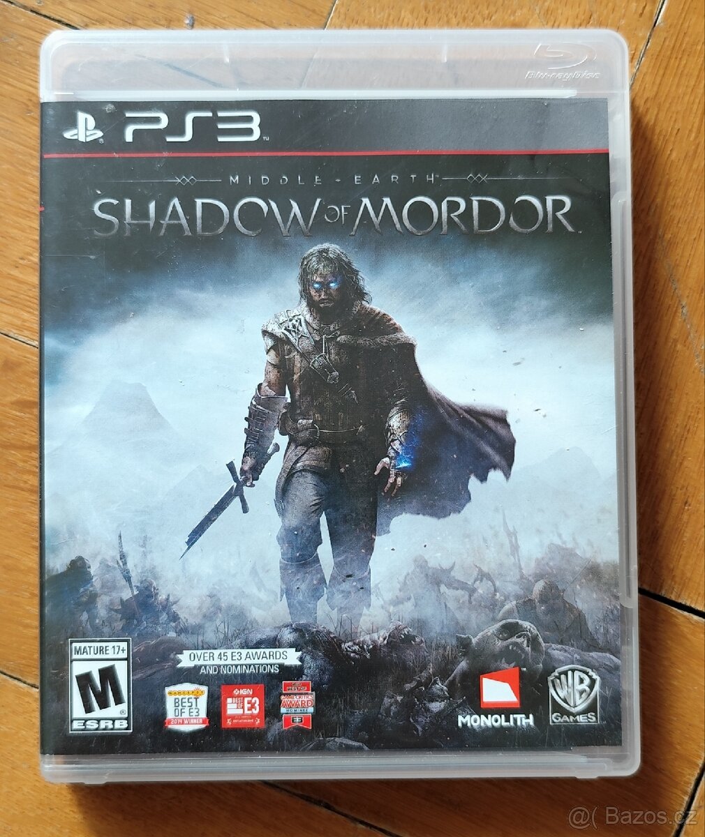 PS3 Middle Earth Shadow of Mordor