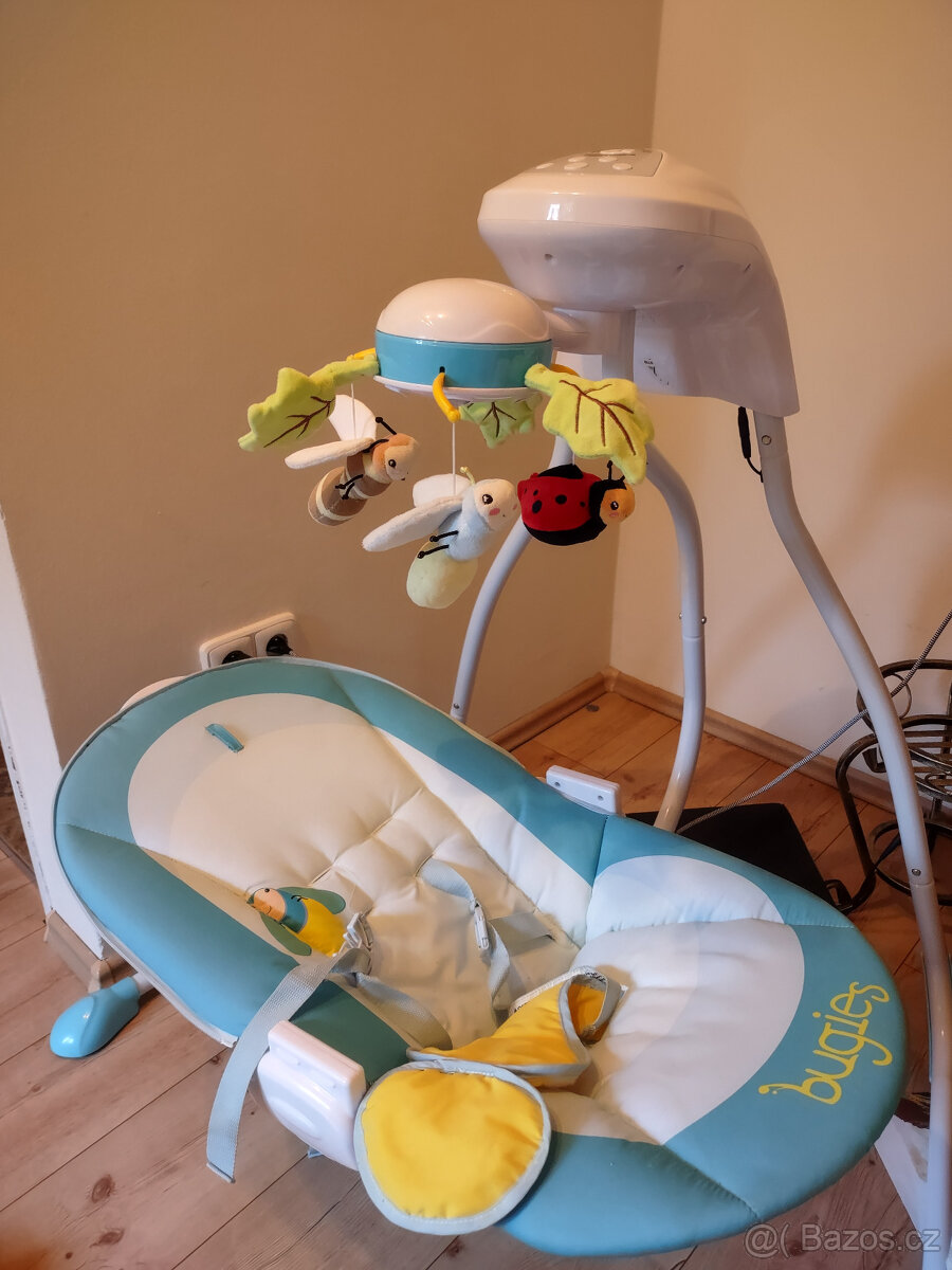 Dětská houpačka CARETERO Bugies blue