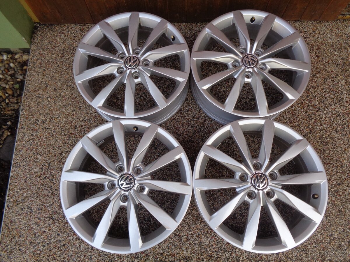 Alu kola 5x112 r17 Originál - VW,Škoda - Dijon