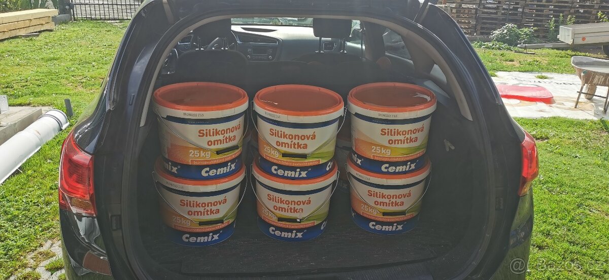 Cemix silikonová omítka