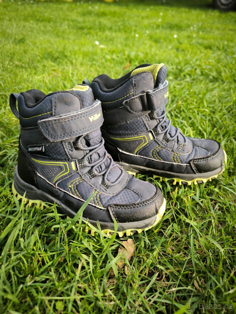 Dětské botičky na zimu