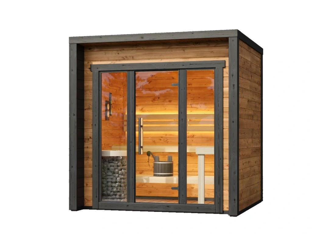 Venkovní sauna Thermowood Cubic XS 2,2x2,4m