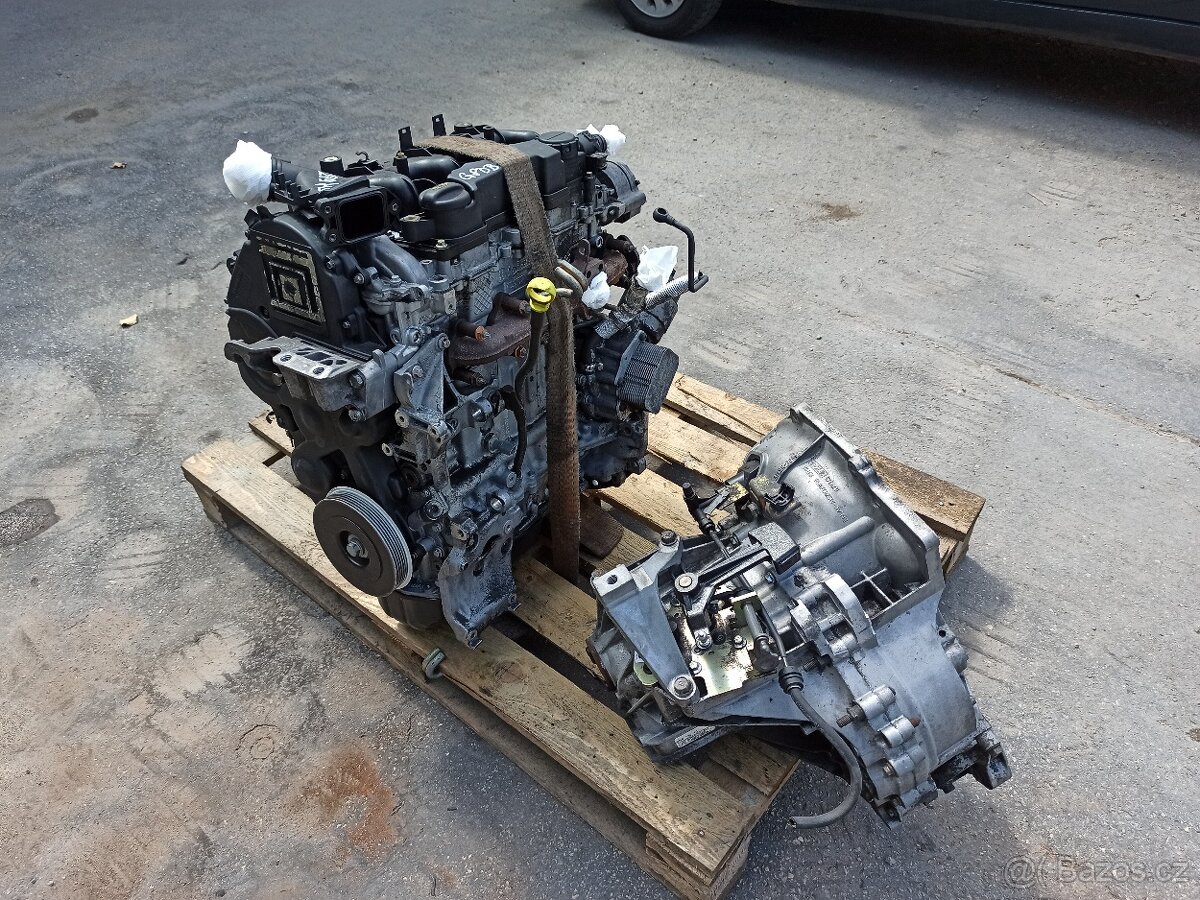 MOTOR FORD 1.6 TDCi 80kW, typ G8DB - ZÁRUKA, DOKLAD, DPH