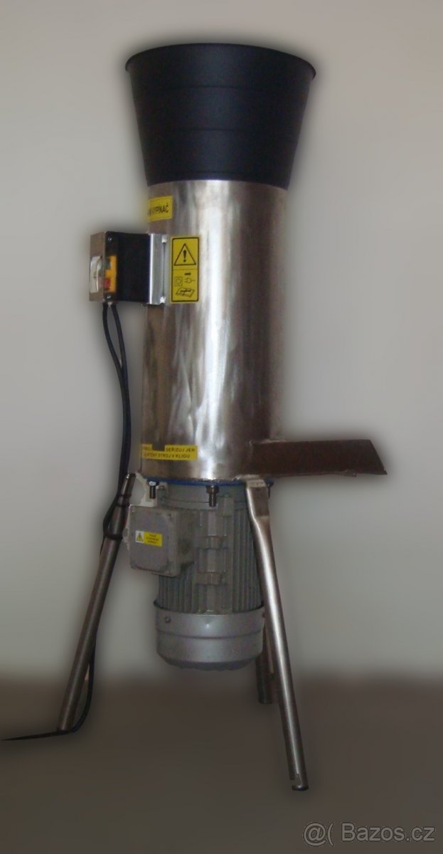 Nerezový drtič ovoce, šroťák MODEL DO-01